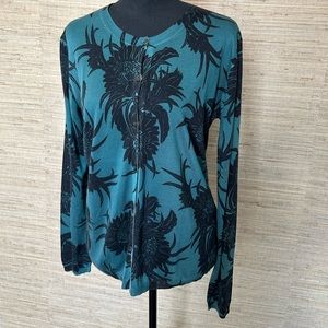 Prada Crew Neck Cardigan Size 6